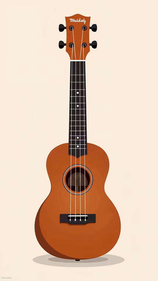 Ukulele Illustration