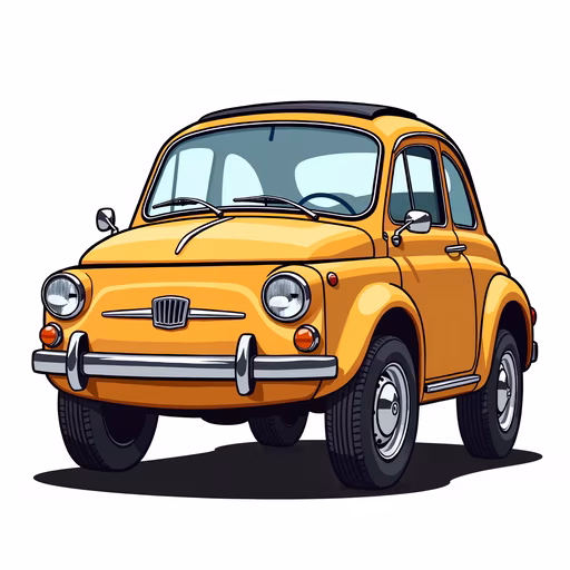 Vintage Car Illustration