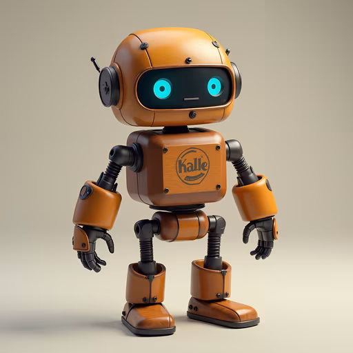 Vintage Robot Illustration