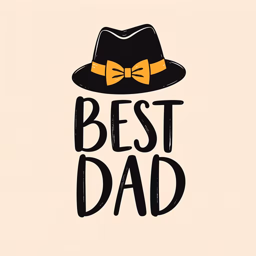 Best Dad Illustration