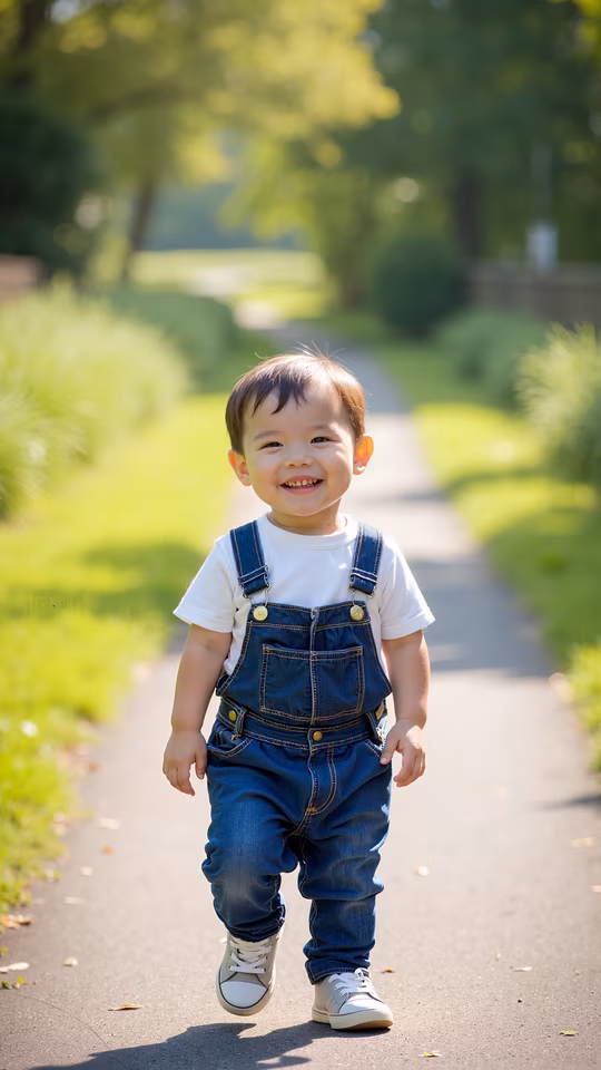 Bright Smile in Nature
