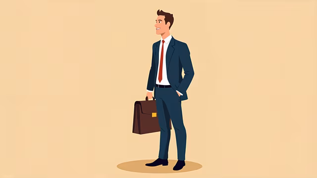 Businessman with Briefcase
