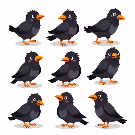 Cartoon Birds