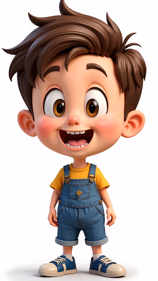 Cartoon Boy Illustration