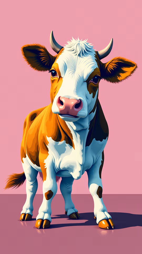 Cartoon Cow