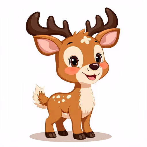 Cartoon Deer