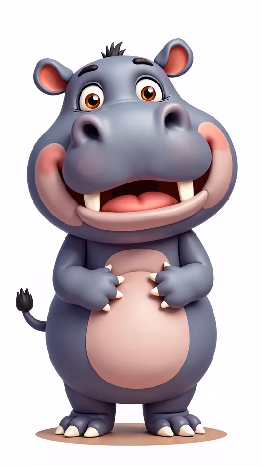 Cartoon Hippo