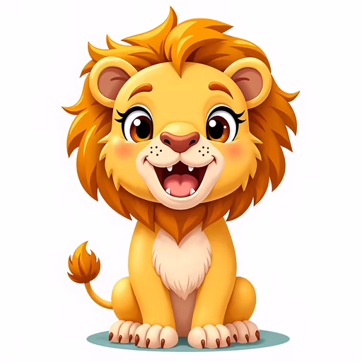 Cartoon Lion