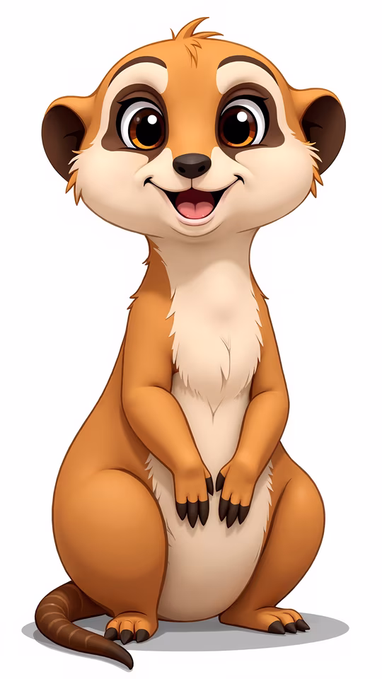 Cartoon Meerkat