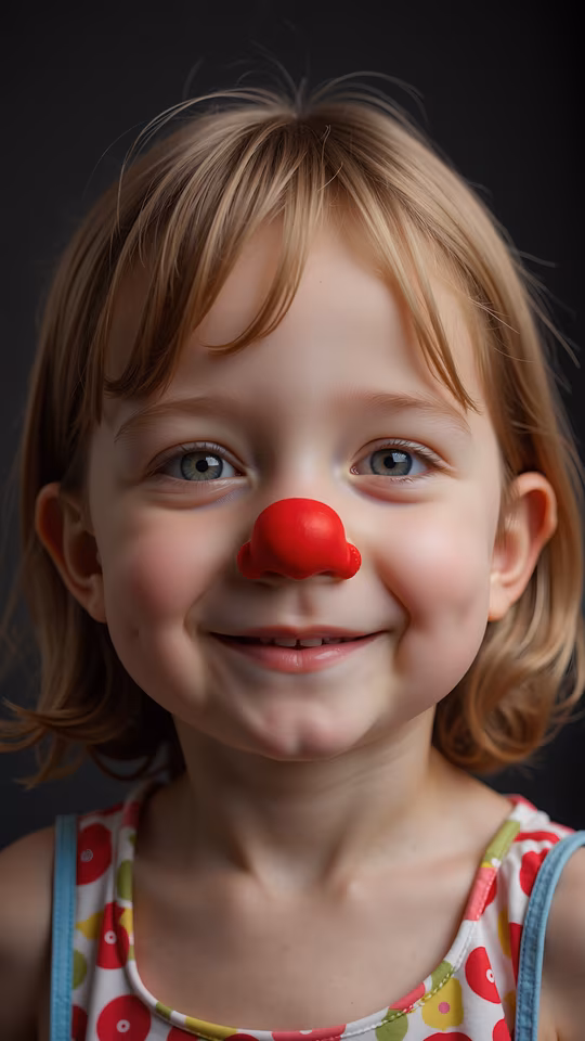 Child with Red Nose