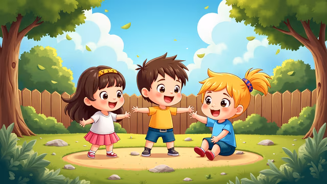 Children Playing Together