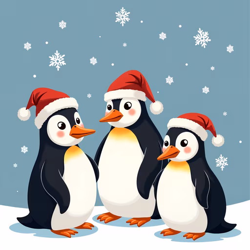 Christmas Penguins