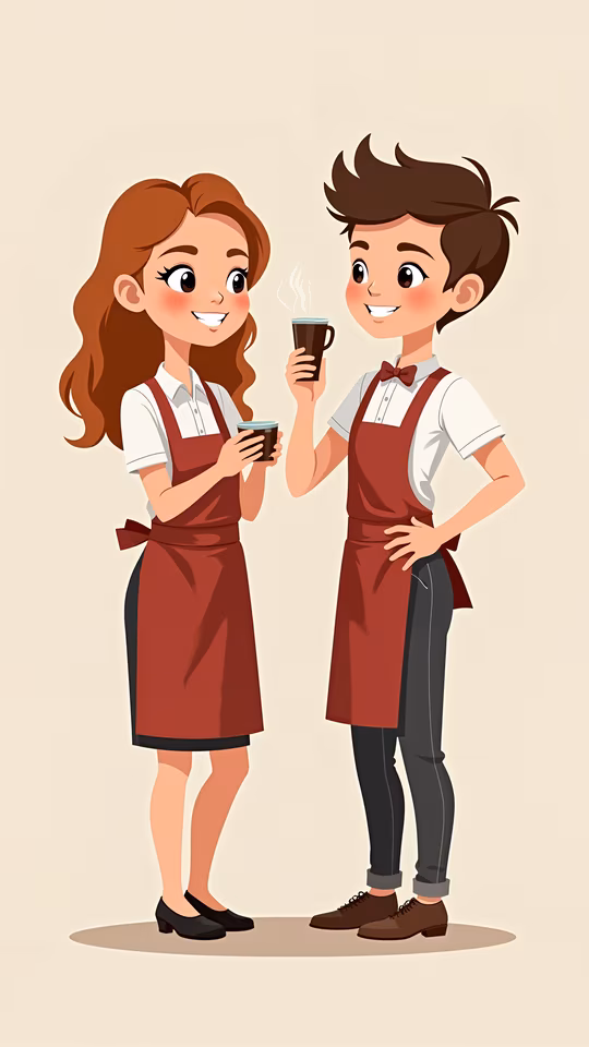 Coffee Break Illustration
