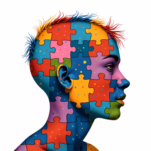 Colorful Puzzle Pieces