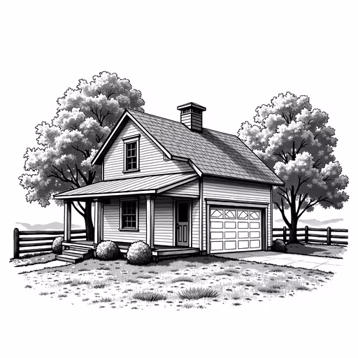Cottage Illustration