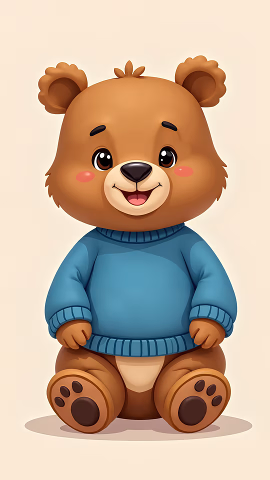 Cute Cartoon Bear
