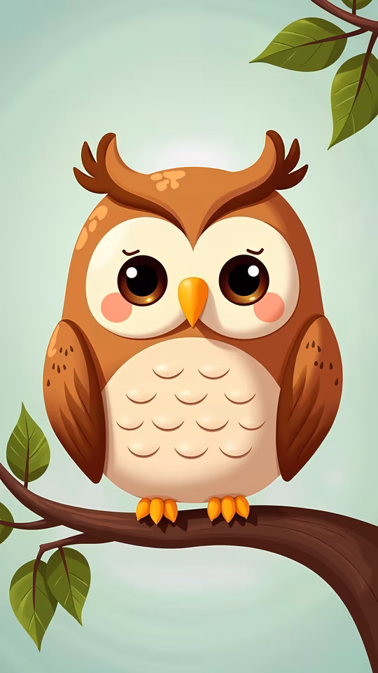 Cute Owl Illustration