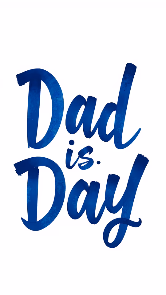 Dad is Day - Illustration