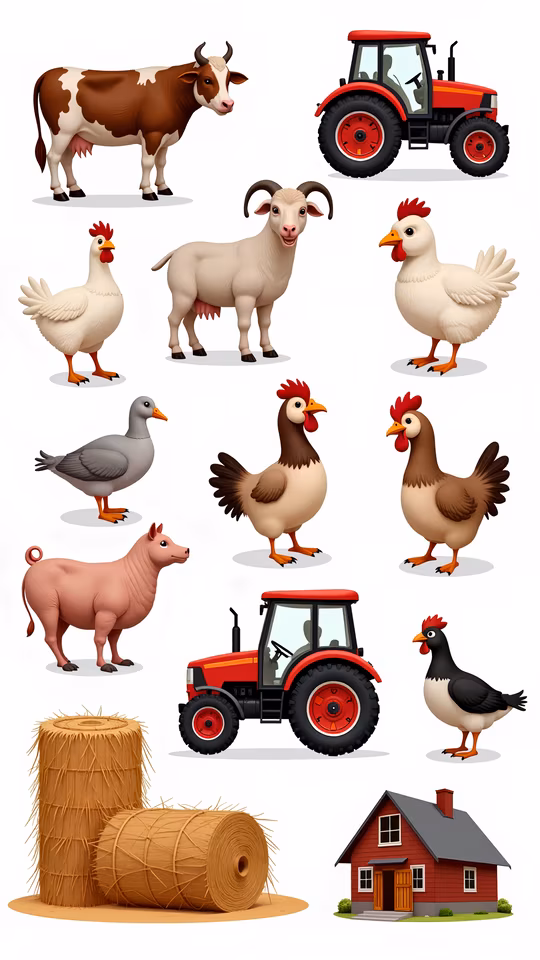 Farm Animals and Equipment