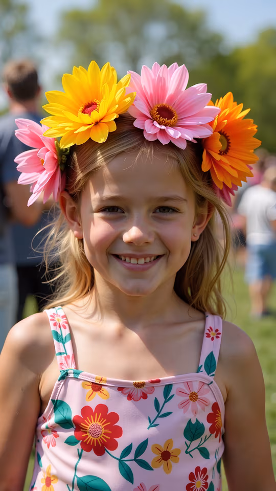Floral Crown Portrait