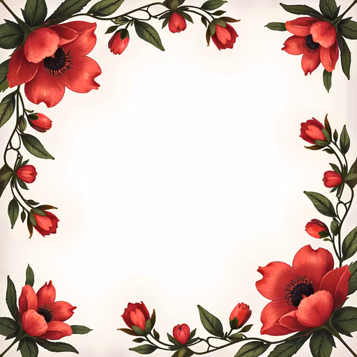 Floral Frame