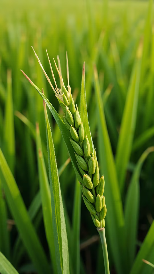 Green Wheat Ear
