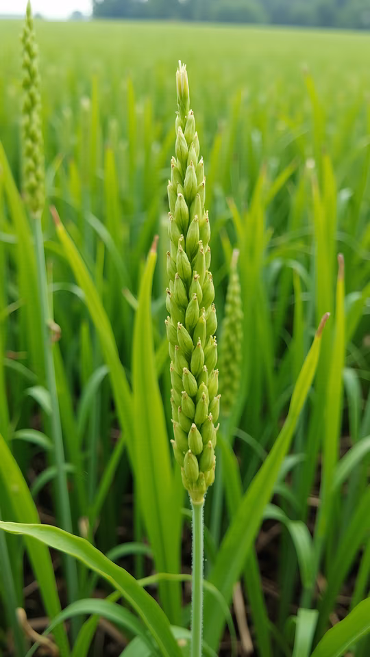 Green Wheat Field