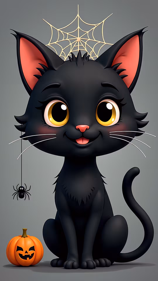 Halloween Kitten