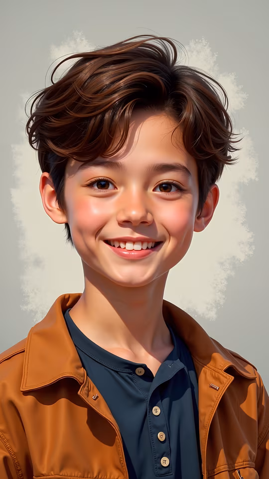 Happy Child Illustration