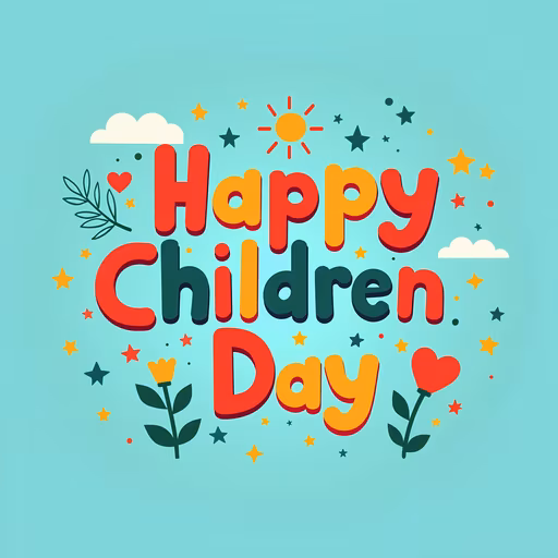 Happy Children Day Illustration