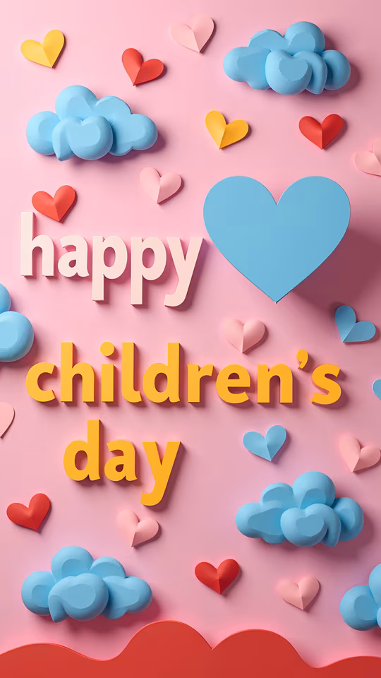 Happy Children's Day Illustration