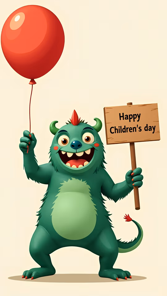 Happy Children’s Day Monster