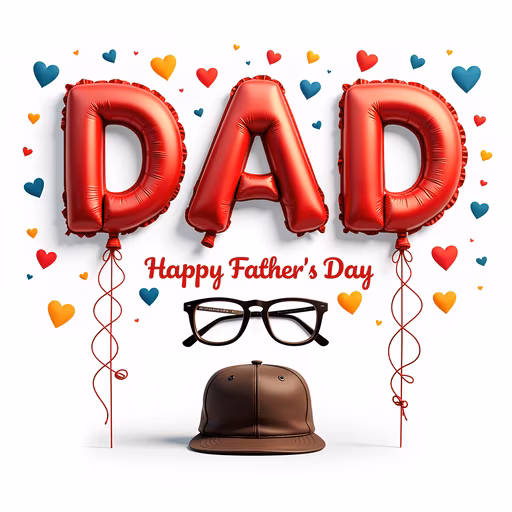 Happy Father's Day Balloons