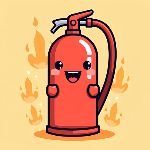 Happy Fire Extinguisher