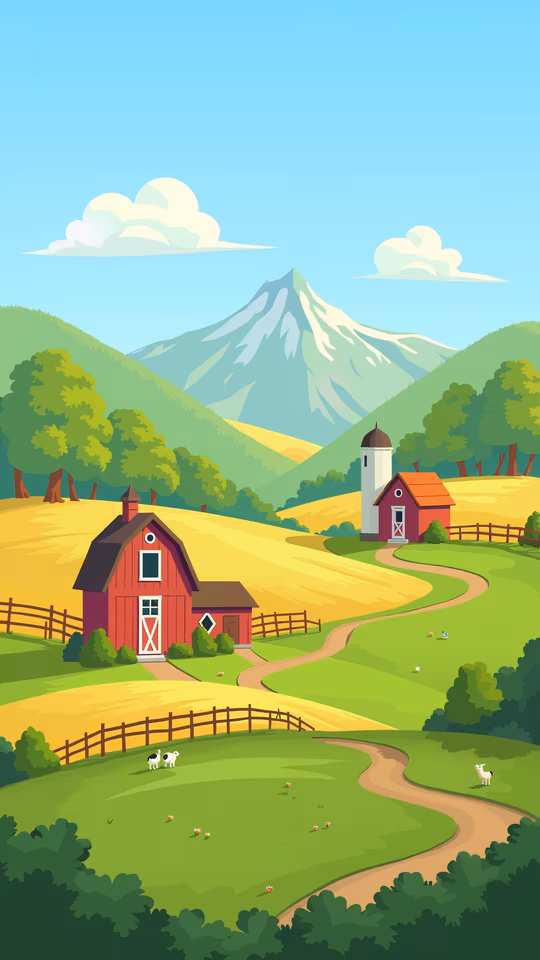 Pastoral Illustration