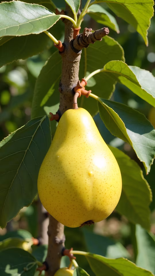 Pear on Tree