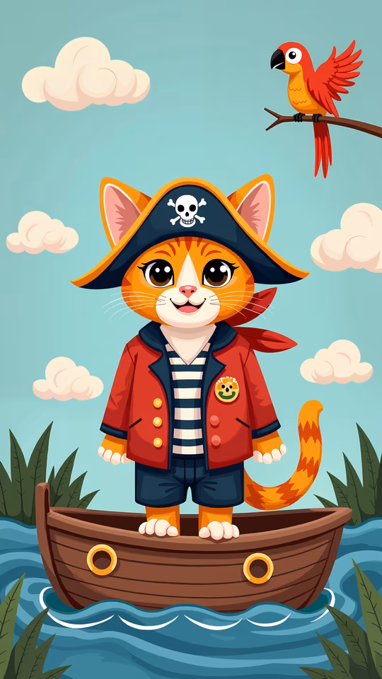 Pirate Cat Adventure