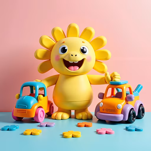 Sunshine and Toy Cars