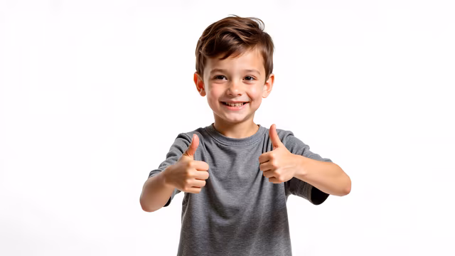 Thumbs Up Portrait