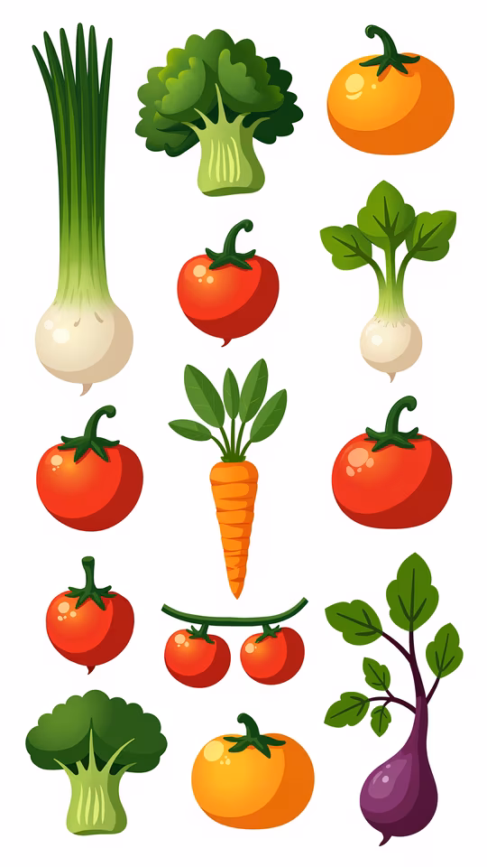 Vegetable Illustrations