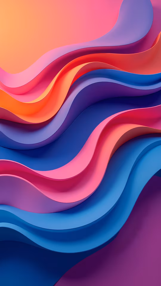 Abstract Waves Illustration