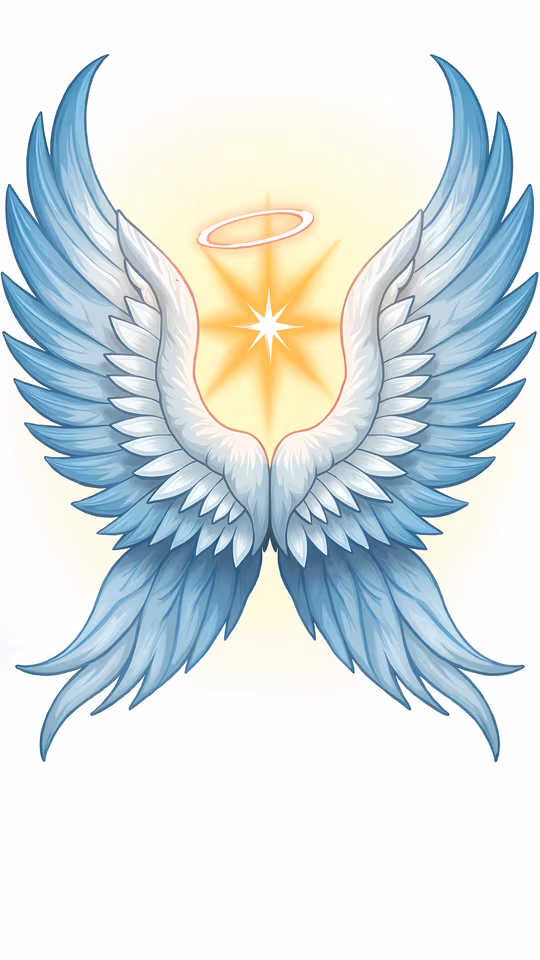 Angel Wings Illustration