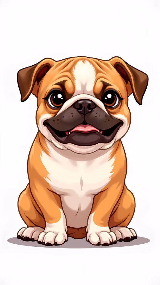 Cartoon Bulldog