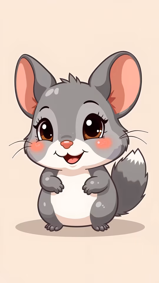 Cartoon Chinchilla