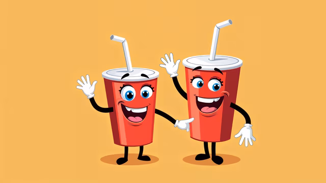 Cartoon Drinks