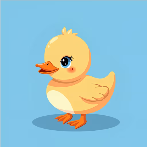 Cartoon Duck