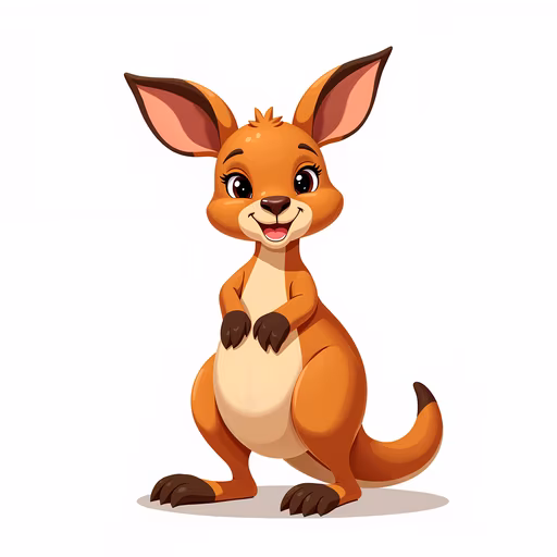 Cartoon Kangaroo