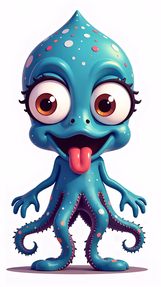 Cartoon Octopus