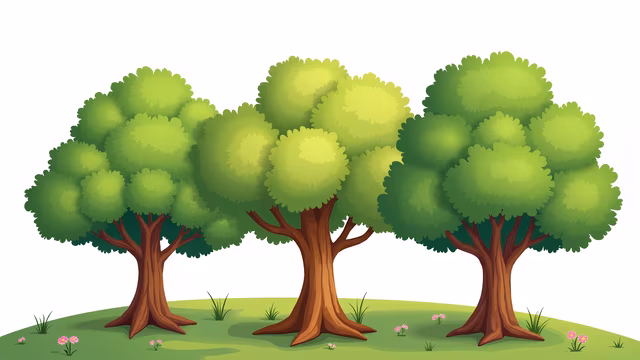 Cartoon Trees