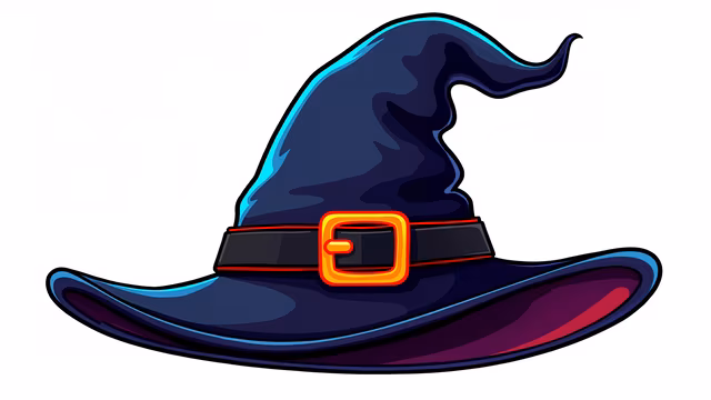 Cartoon Witch Hat
